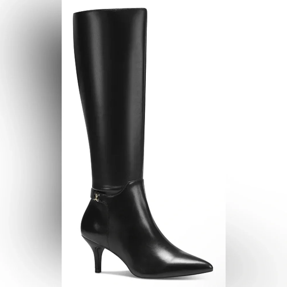 Charter Club Black Over the Knee Boots - Picture 1 of 5